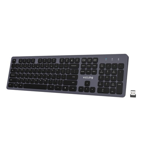 Victsing USB Rechargeable Wireless Keyboard