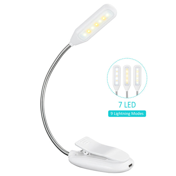 Book Light Clip On Rechargeable