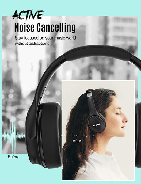 Mpow H19 IPO Active Noise Cancelling Headphones