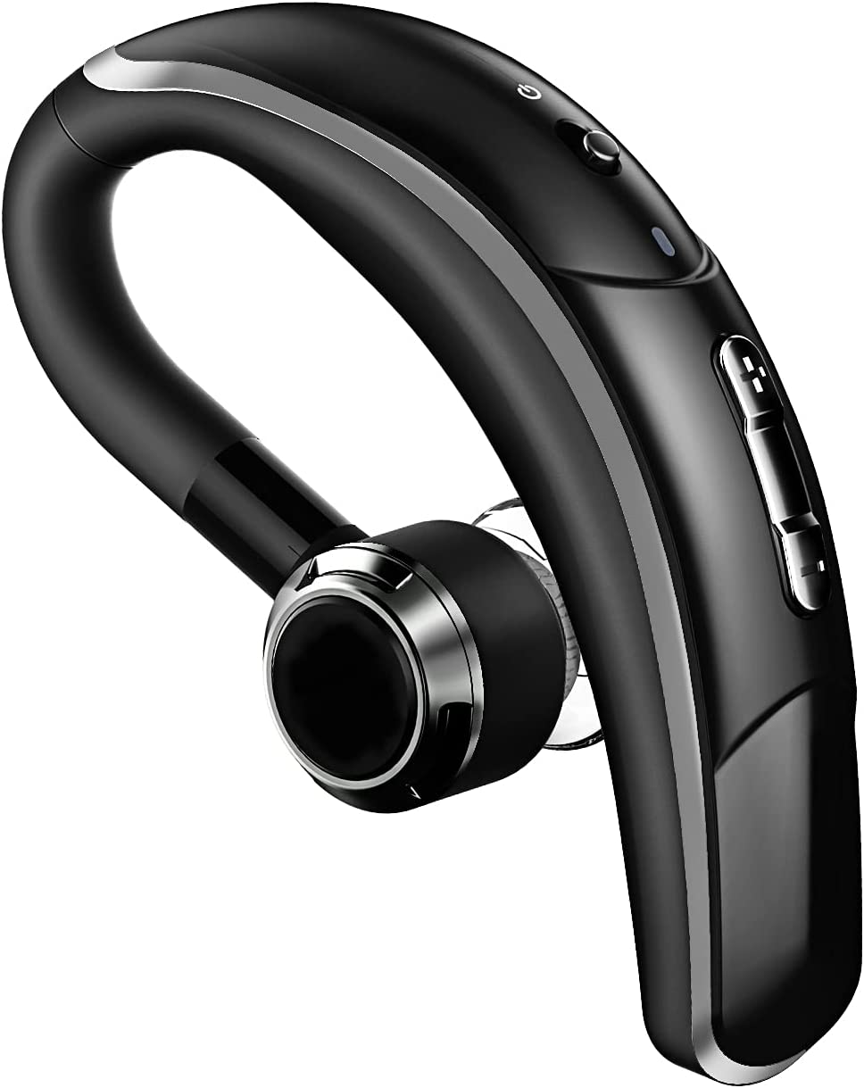 Bluetooth Wireless Earpiece Headset Hands-free Calling with Clear Voice 280 Hours Standby Time