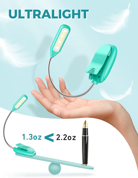 Book Light Clip On Rechargeable