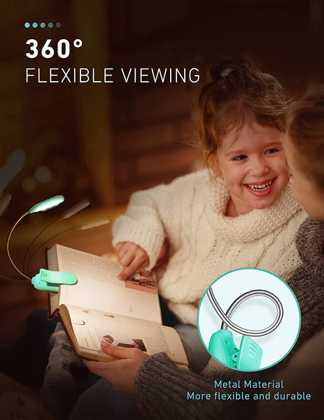 Book Light Clip On Rechargeable