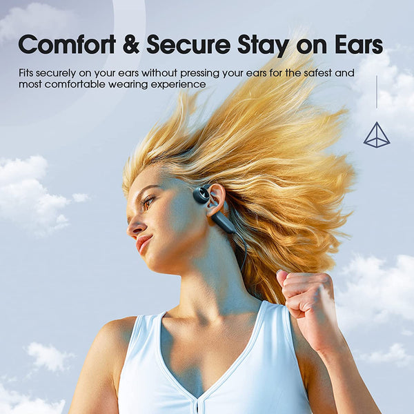 Mpow BH660 Bluetooth Bone Conduction Sport Headphones, Open-Ear Wrieless Running Headphones