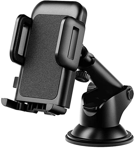 Upgraded Dash & Windshield Holder with Strong Sticky Gel Suction Cup Universal Handsfree