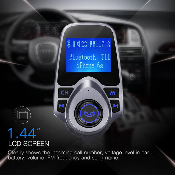 Virfine Bluetooth FM Transmitter for Car