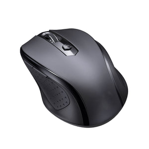 MM057 2.4G Wireless Mouse Optical Mice with USB Receiver Black