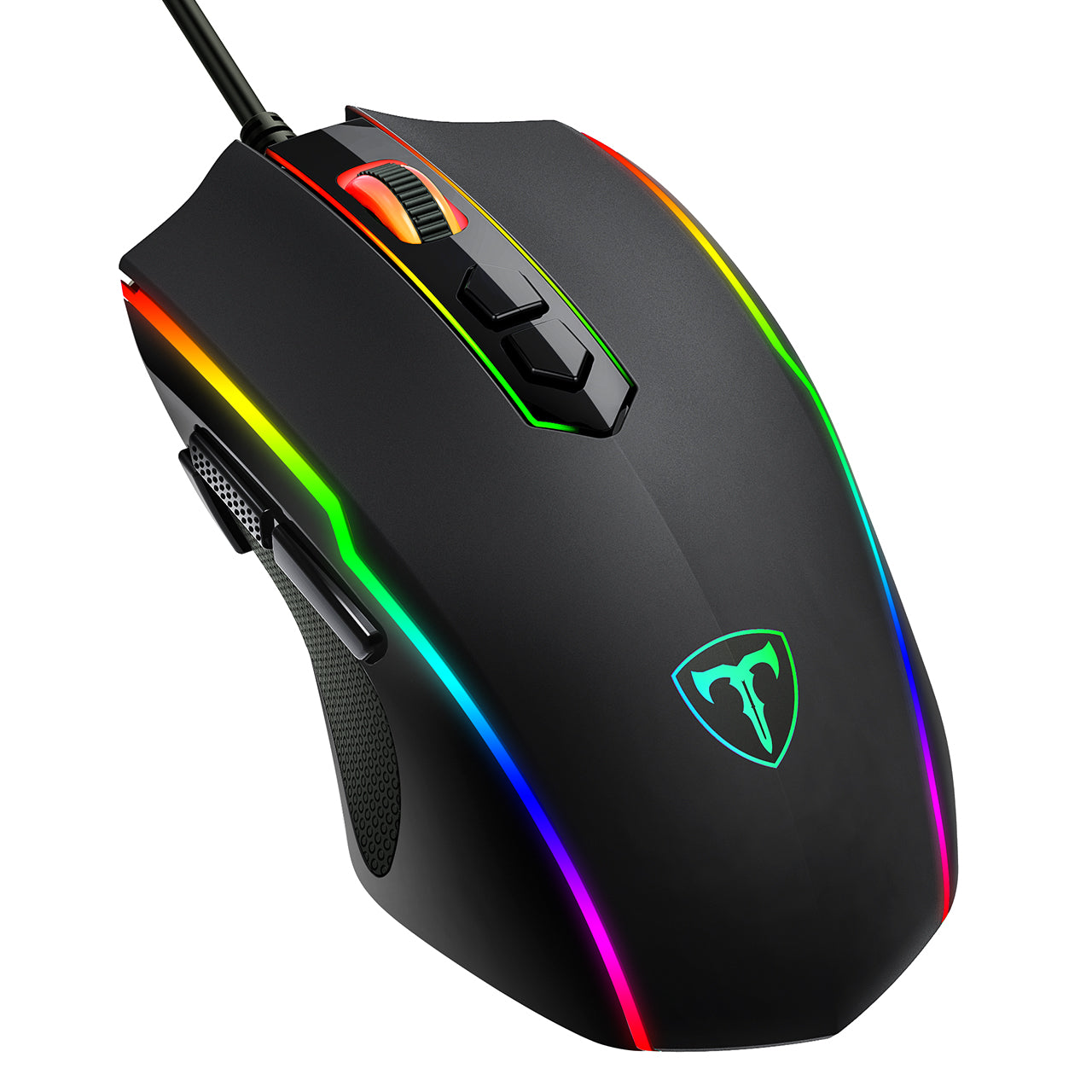 RGB Gaming Mouse Wired, 8 Programmable Buttons