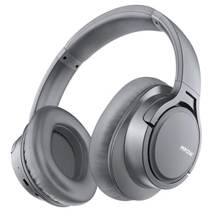 Mpow H7 Bluetooth Headphones Over Ear (Light Gray)