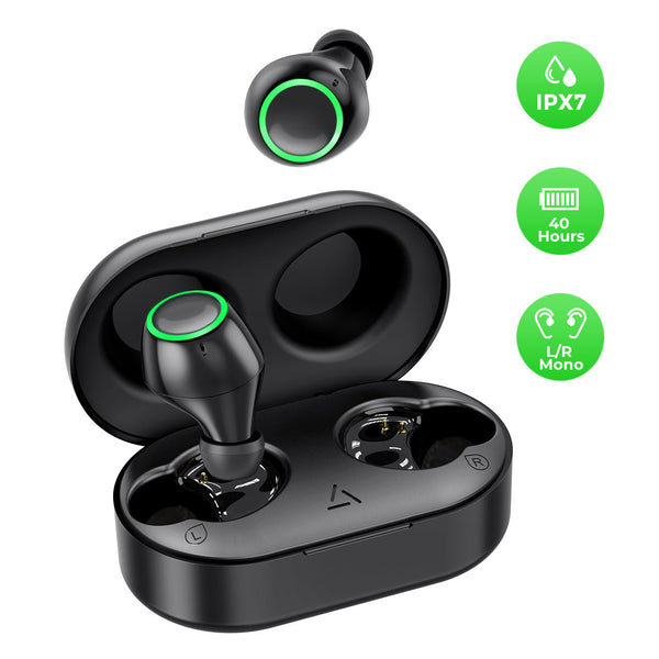 MPOW T6 True Wireless Earbuds with 40 Hours of Playback, Touch Control