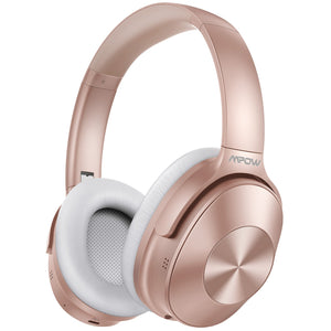 Mpow H12 Noise Cancelling Headphones (Rose Pink)