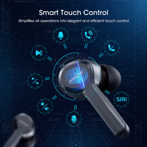 Mpow M9 Wireless Earbuds with 4 Mics Noise Cancellation