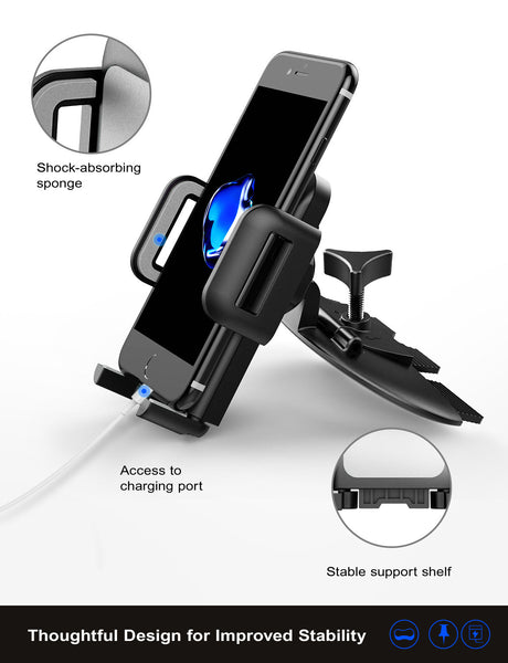 Mpow 051BH CD Slot Car Mount