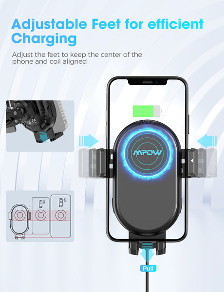 Mpow CA160A Car Wireless Charger Mount