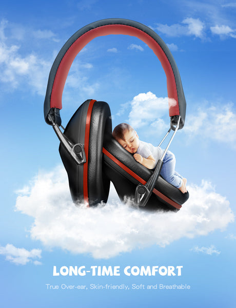 MPOW HP068A Kids Ear Defenders with Carrying Bag, SNR 29dB