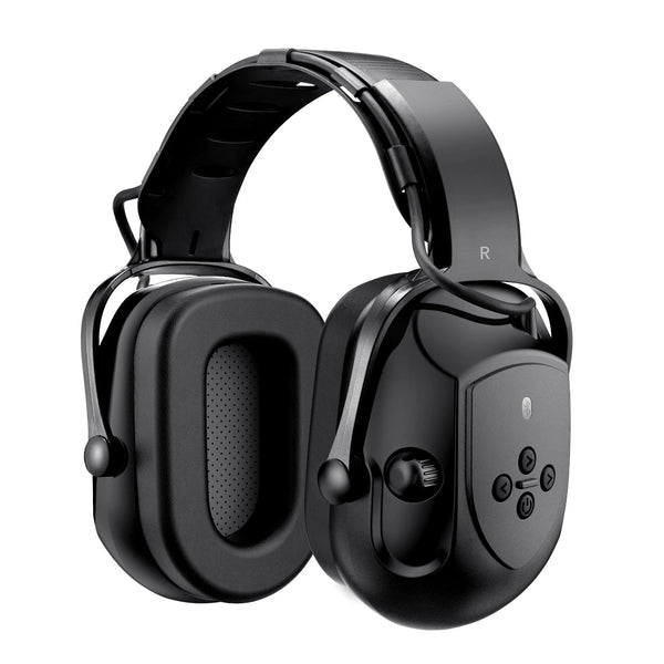 Noise cancelling top safety headphones