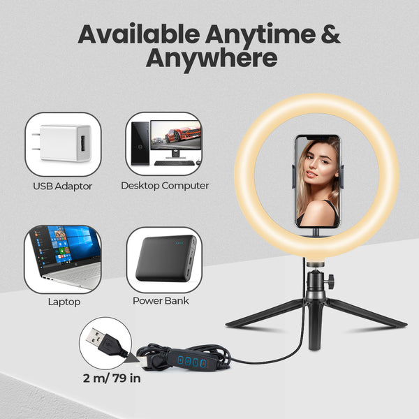 Victsing 472 10" LED Ring Light