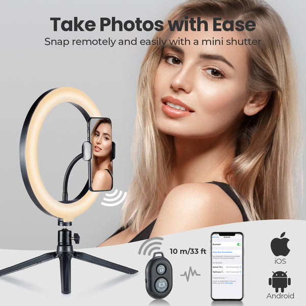 Victsing 472 10" LED Ring Light