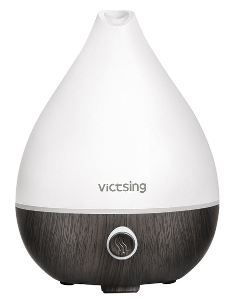 VicTsing Essential Oil Diffuser, 130ml Essential Oils Diffuser & Humidifier Aroma Diffuser with 8 Light Colors