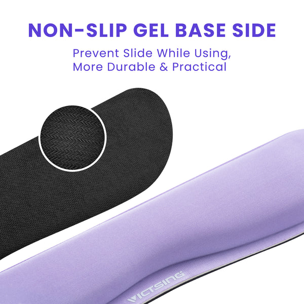 VicTsing Memory Foam Set Keyboard Wrist Rest Pad and Mouse Wrist Rest Support for Easy Typing and Wrist Pain Relief-US07