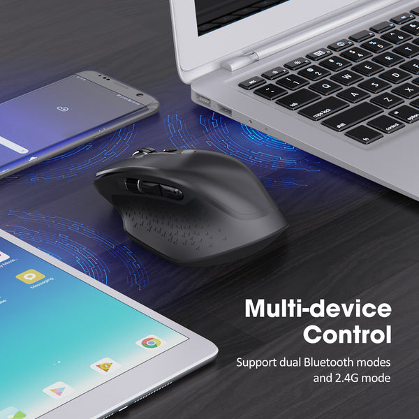 Rechargeable 2.4GHz Wireless Bluetooth Mouse