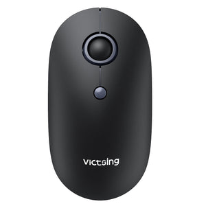 VictSing Slim Wireless Mouse Black