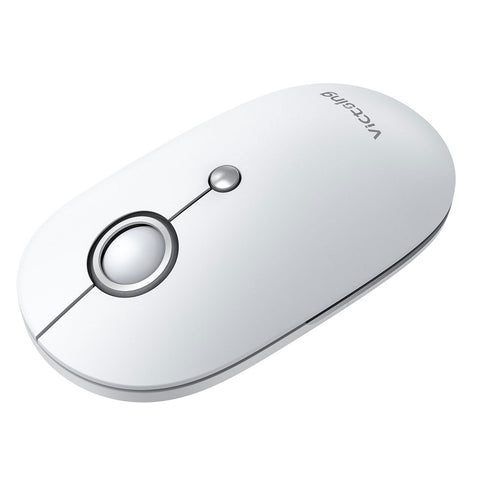 VictSing Slim Wireless Mouse White